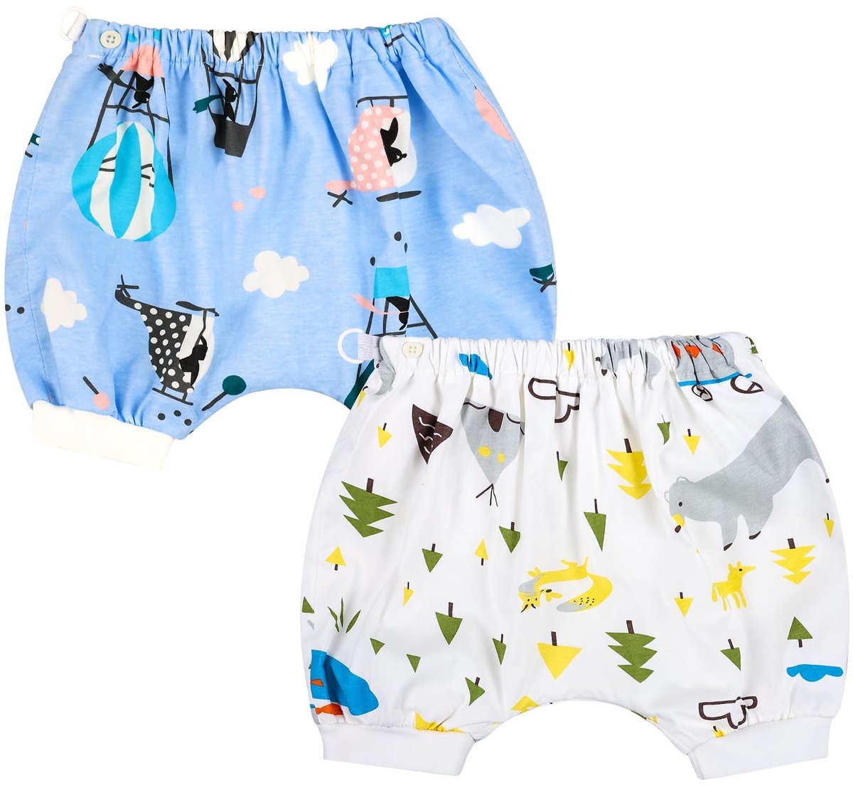 Omgoods - Training Broekjes - Absorberende Luiers - 2 Stuks - M/3-5 Jaar