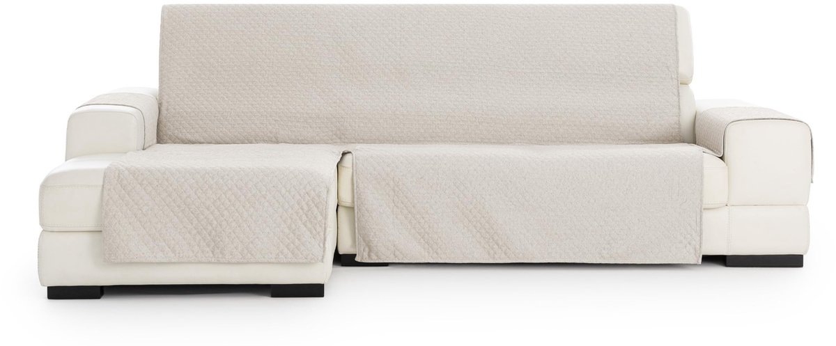 Omgoods - Praktische Chaise Longue Sofa Cover - Argento 240 cm