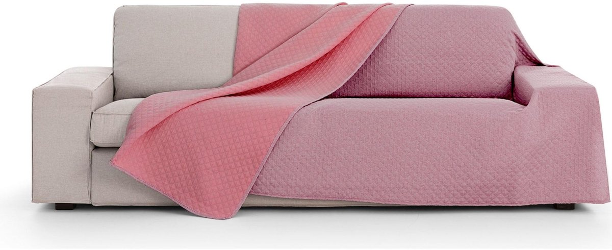 Omgoods - Omkeerbaar Sprei 180 x 270 cm - Jacquard Stof Rood