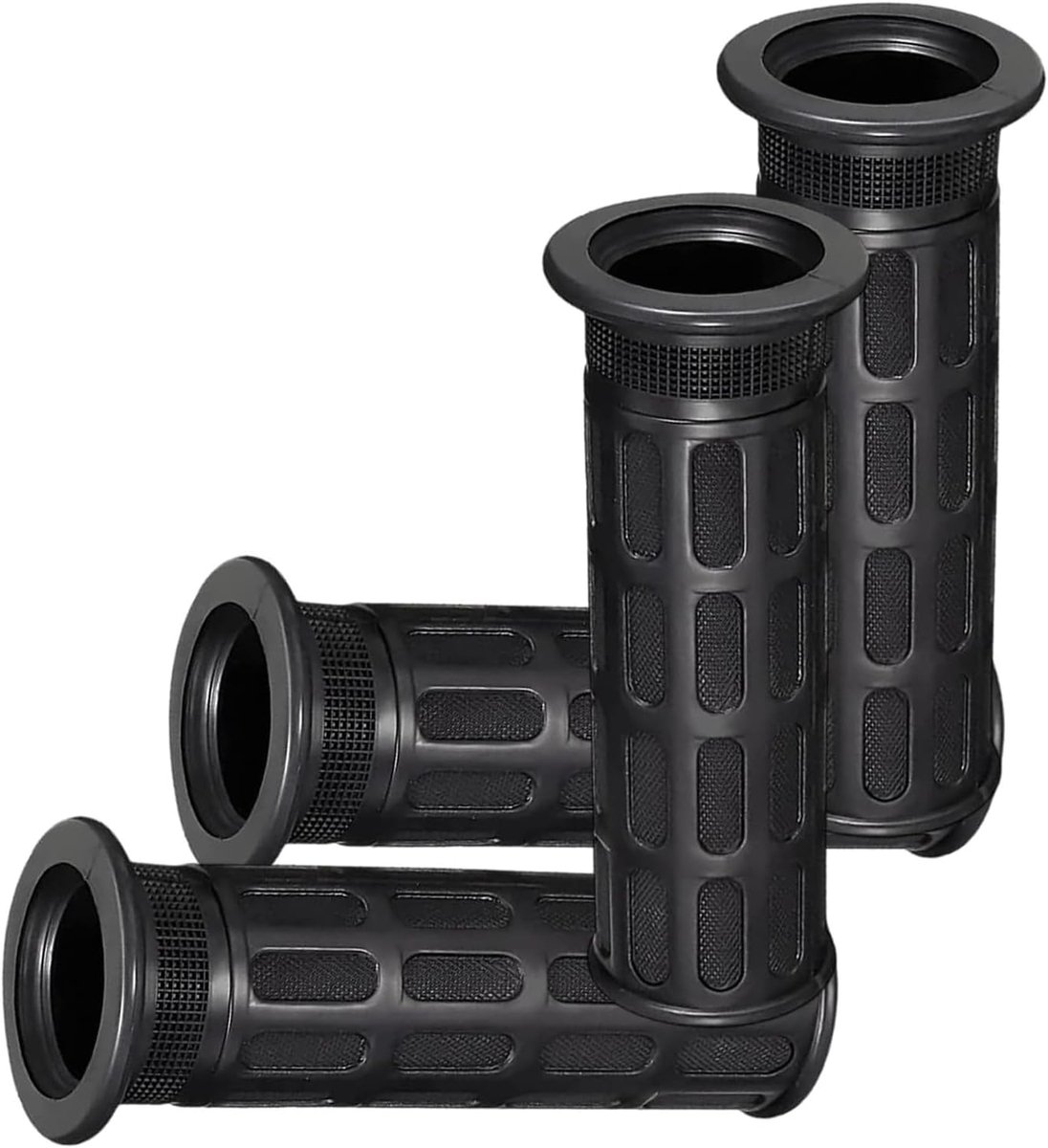 Kruiwagengrepen, 4 stuks handgrepen voor kruiwagen, 25 mm rubberen karrengreep, antislip kruiwagengrepen, voor fiets - ShopVlot