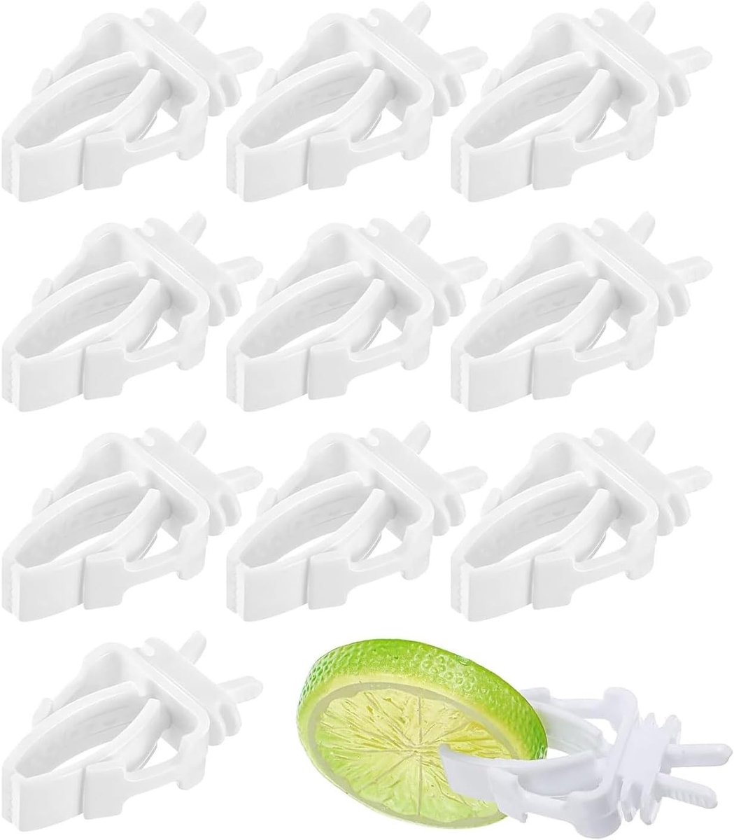 Vogelkooiaccessoires set van 10 stuks met voederdispenserclips voor graan, fruit en groenten - ideaal voor parkieten en papegaaien