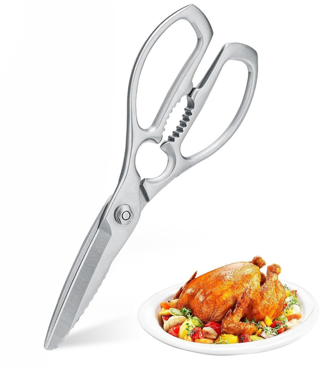 Omgoods - Heavy Duty Keukenschaar met Flesopener - 22.9 cm