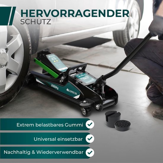 Gummiauflage für Wagenheber - Schutz Pad, Rutschfest, Ideal für Gängige Fahrzeuge — afbeelding 3
