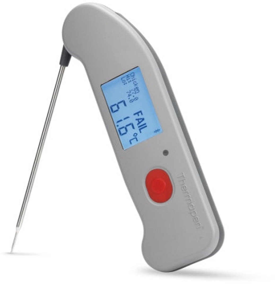 Thermapen ONE Blue - Digitale HACCP Thermometer voor Voedsel en Vloeistoffen - Bluetooth - Rode Knop