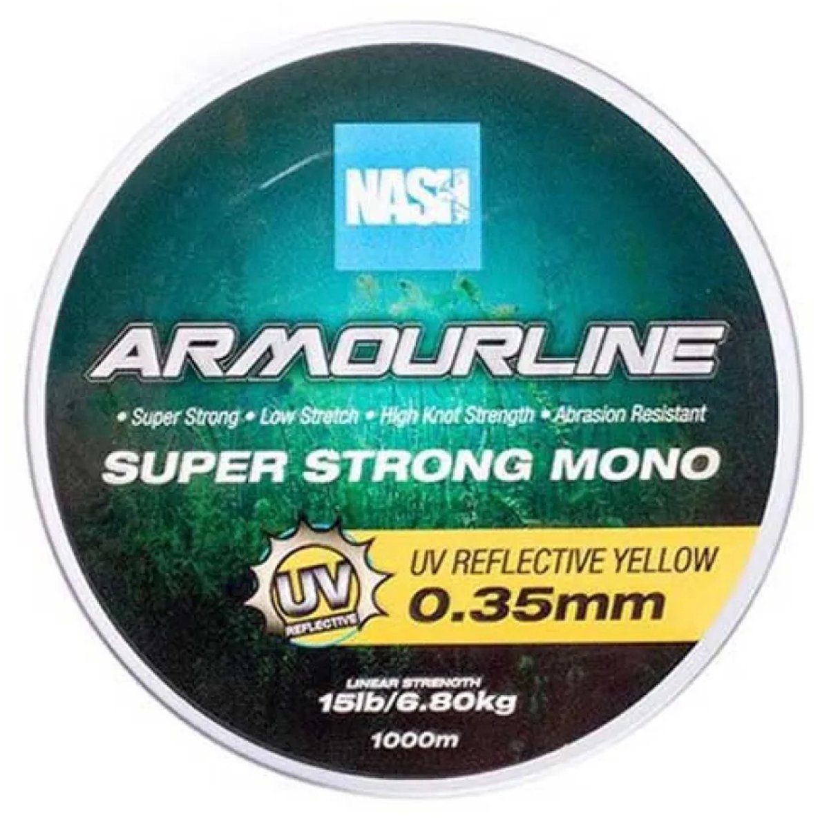 Nash Baseline 1000 M Monofilament Transparant 0.400 mm
