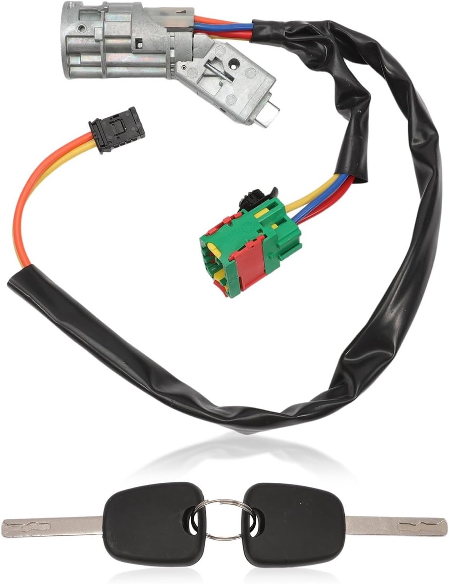 Stuurwielslot met 2 Sleutels Geschikt voor Citroën C3, C2 en Peugeot 1007 - Veiligheid, Antidiefstal, Auto Accessoires