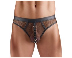 Svenjoyment Underwear - Heren Netstring - Zwart