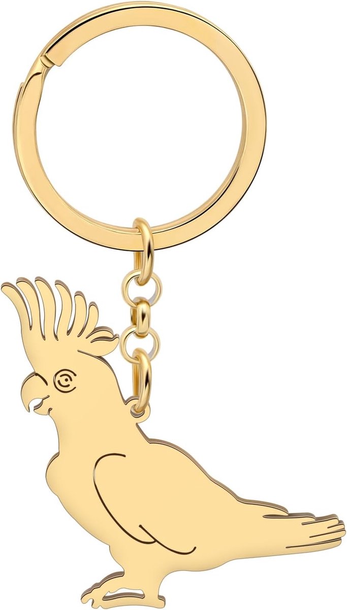 Vogel Papegaai Sleutelhanger ara Kaketoe Sleutelhanger Papegaai