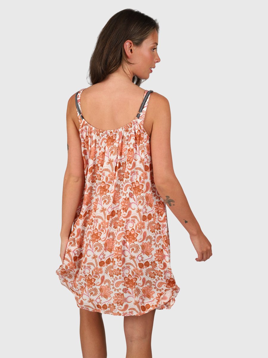 Brunotti Isla-Paisley Women Dress Snow S Wit