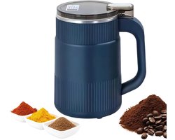 Koffiemolen elektrische grinder - multifunctioneel - geschikt voor koffie en specerijen - eenvoudig in gebruik - ShopVlot