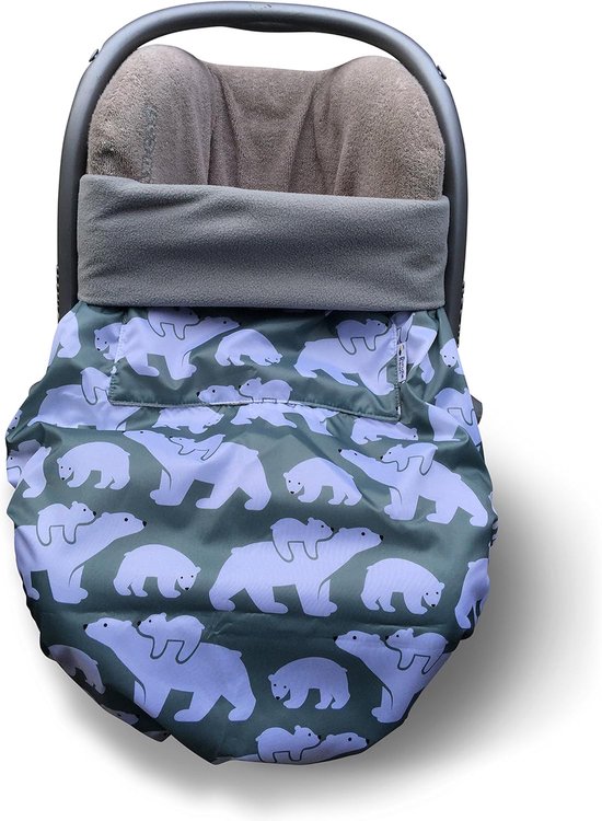 Waterdichte Voetenzak - Babyhoes - Warm en Droog - Universele Pasvorm - 89 x 58 cm - IJsbeer — afbeelding 4