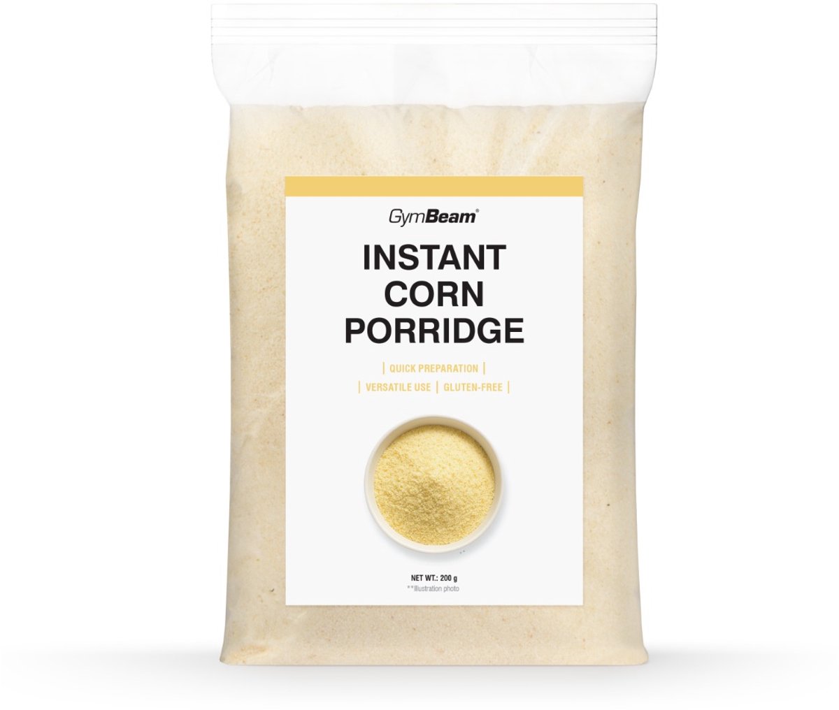 GymBeam Instant maïspap 200 g