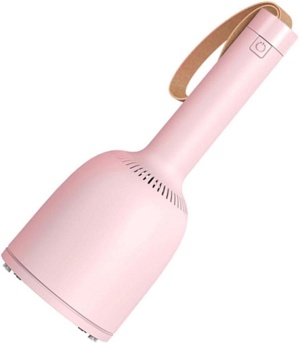 Mini Stofzuiger - Handstofzuiger Toetsenbordreiniger - Bureau Schoonmaken - Lichtgewicht Draagbaar - 17.5 cm - Roze