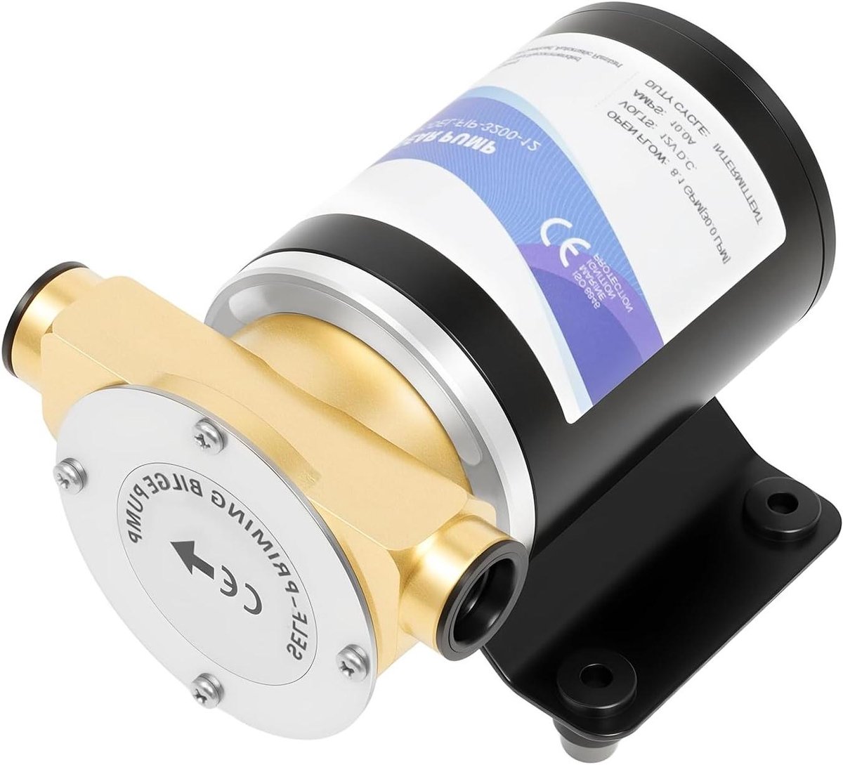 Dompelpomp - Waterpomp Hogedrukpomp - Tuin Irrigatie - Zuiver Koperen Motor - 30 L/min - Zwart