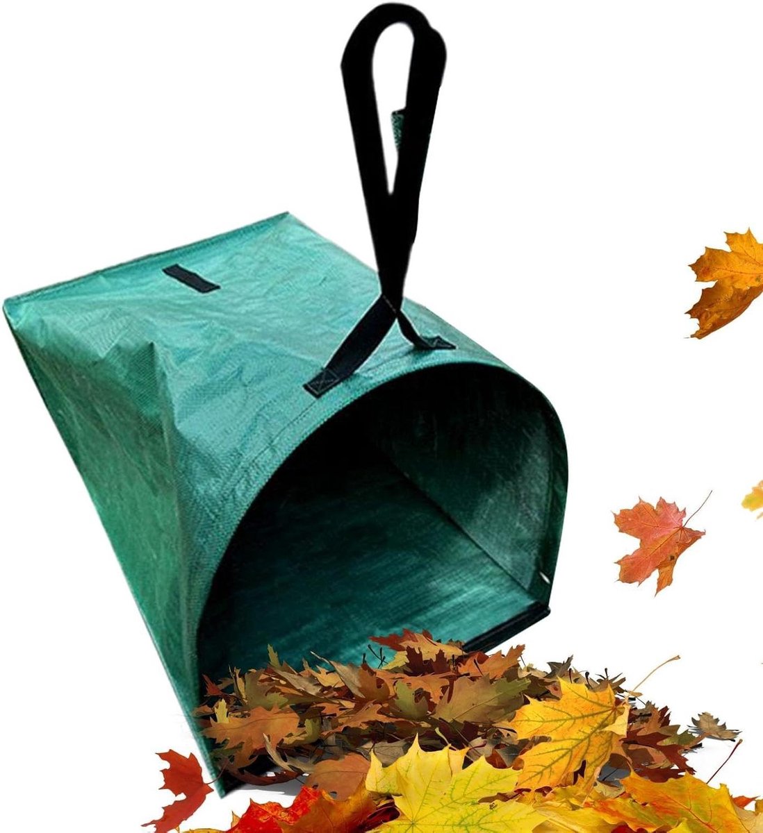 Graszakken - Afvalcontainer Tuin - Tuinafval Verzamelen - Opvouwbaar Ontwerp - 76x55x43 cm - Groen