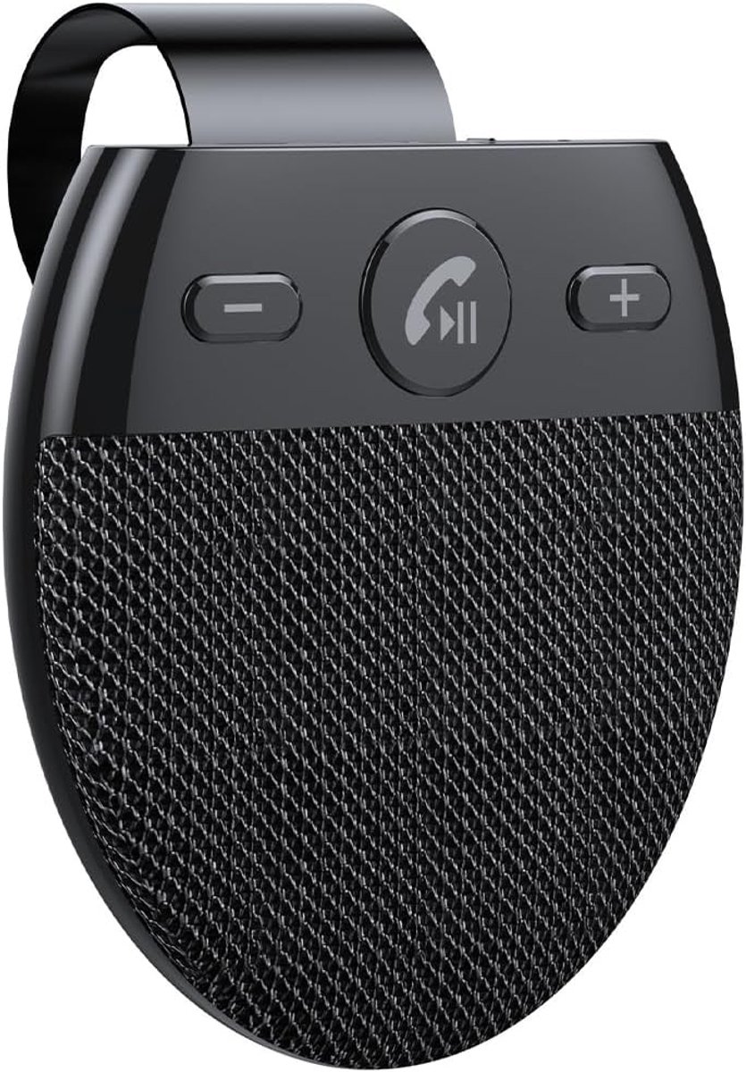 Bluetooth Handsfree Carkit Luidspreker Voor Autozonneklep - Muziekspeler Met Auto Power On Verbinding