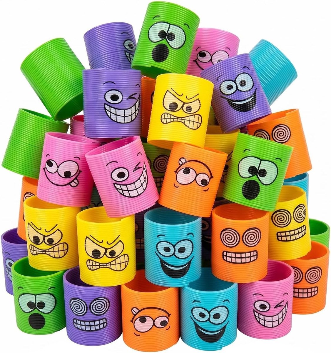Zelfklevende handen in regenboogkleuren - 24 stuks elastisch speelgoed voor stressverlichting, feestcadeaus en creatieve activiteiten voor kinderen.