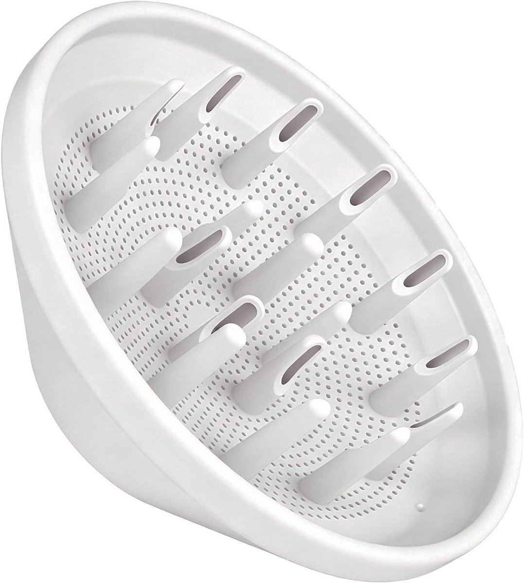 Haardroger Diffuser - Opzetstuk Föhn - Krullen Stylen - Magnetische Bevestiging - 3.5 cm Diameter - Zwart