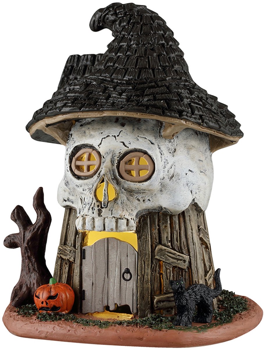Spooky Town - Witch's Skull Hut