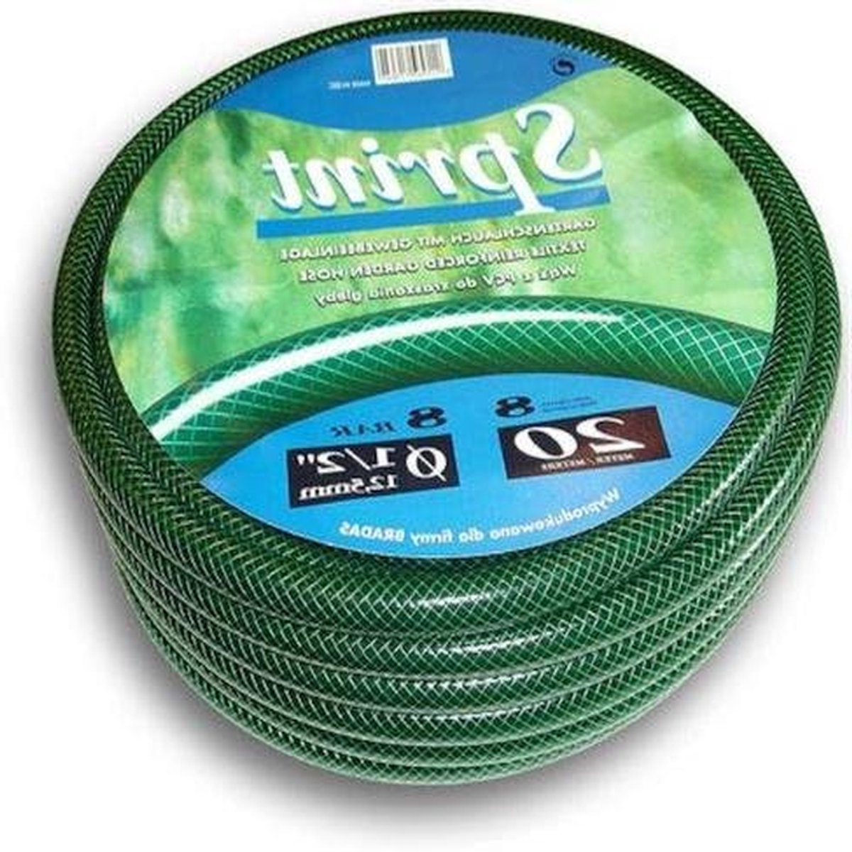 Tuinslang - Waterslang Irrigatieslang - Buiten water geven - 3-laags versterkt - 50 meter - Groen
