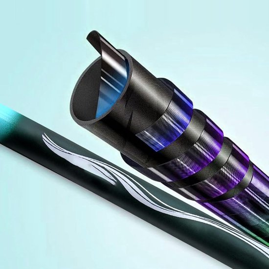 Lichtgewicht Hengel - Garnalen Hengel Stream - Karper Vissen - Solide Glasvezel Bouw - 2.7 5.4 7.2 meter - Niet gespecificeerd — afbeelding 4