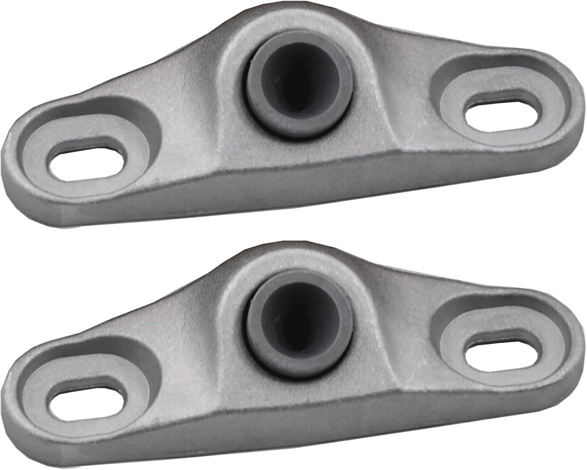 2 stuks schuifdeurvergrendeling, links rechts schuifdeurvergrendeling vergrendelingsplaat locatorgeleiding compatibel met Fiat Ducato 1358687080