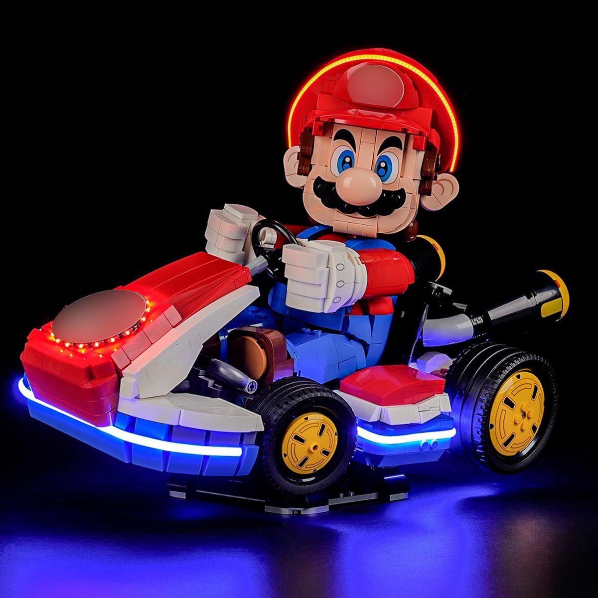 Led Verlichting Voor Lego Mario Kart: Mario Standaard Kart 72037