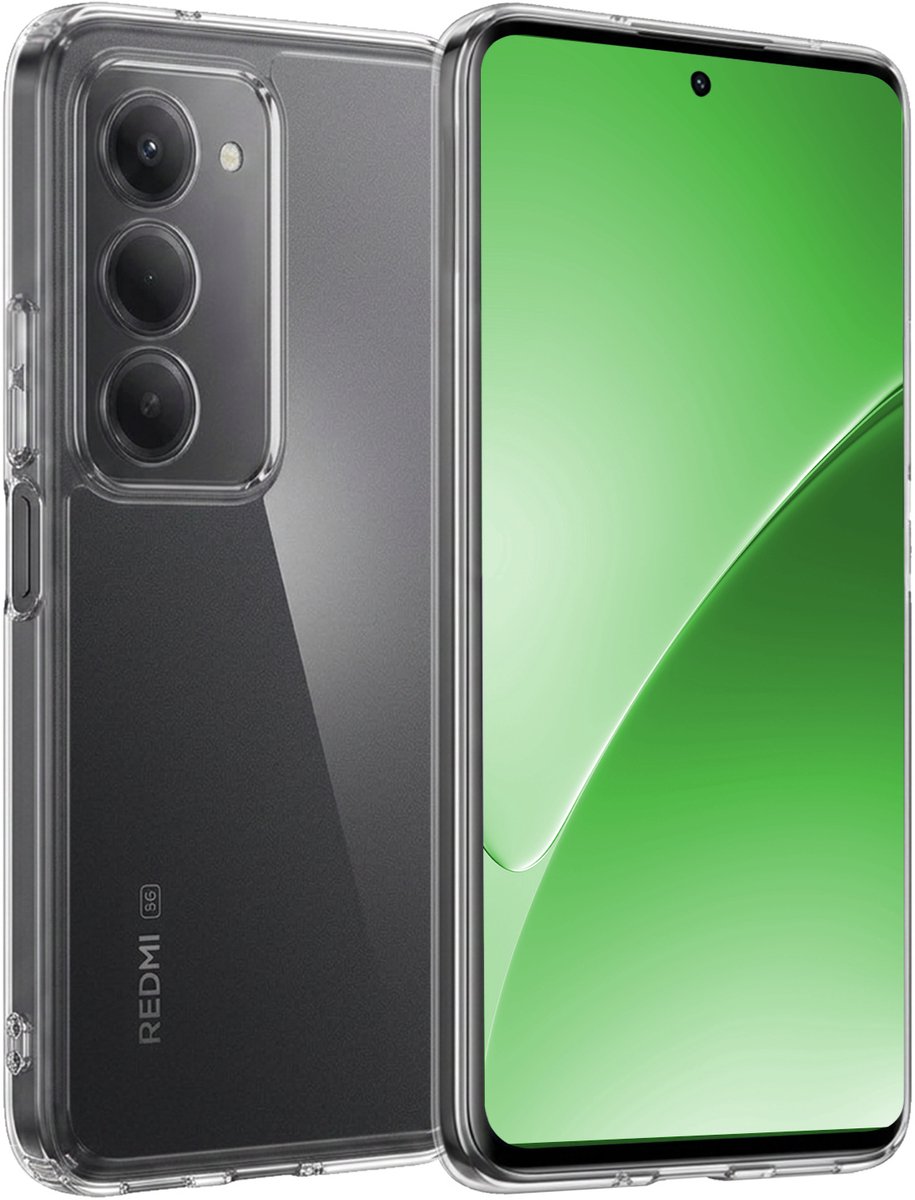 Hoesje Geschikt voor Xiaomi 15 - Sterk & Shockproof - Hoes Cover - Siliconen Case - Transparant