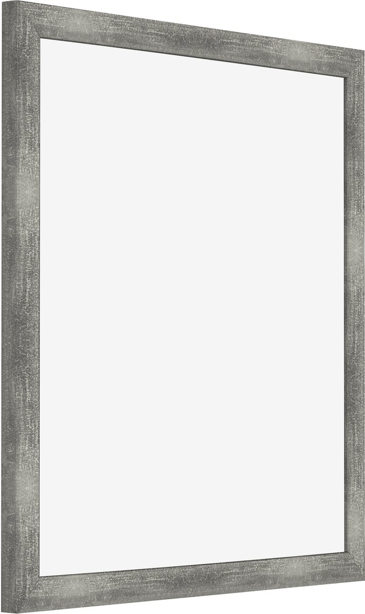 Fotolijst 45x45 cm - MDF - Grijs Geveegd - Benno