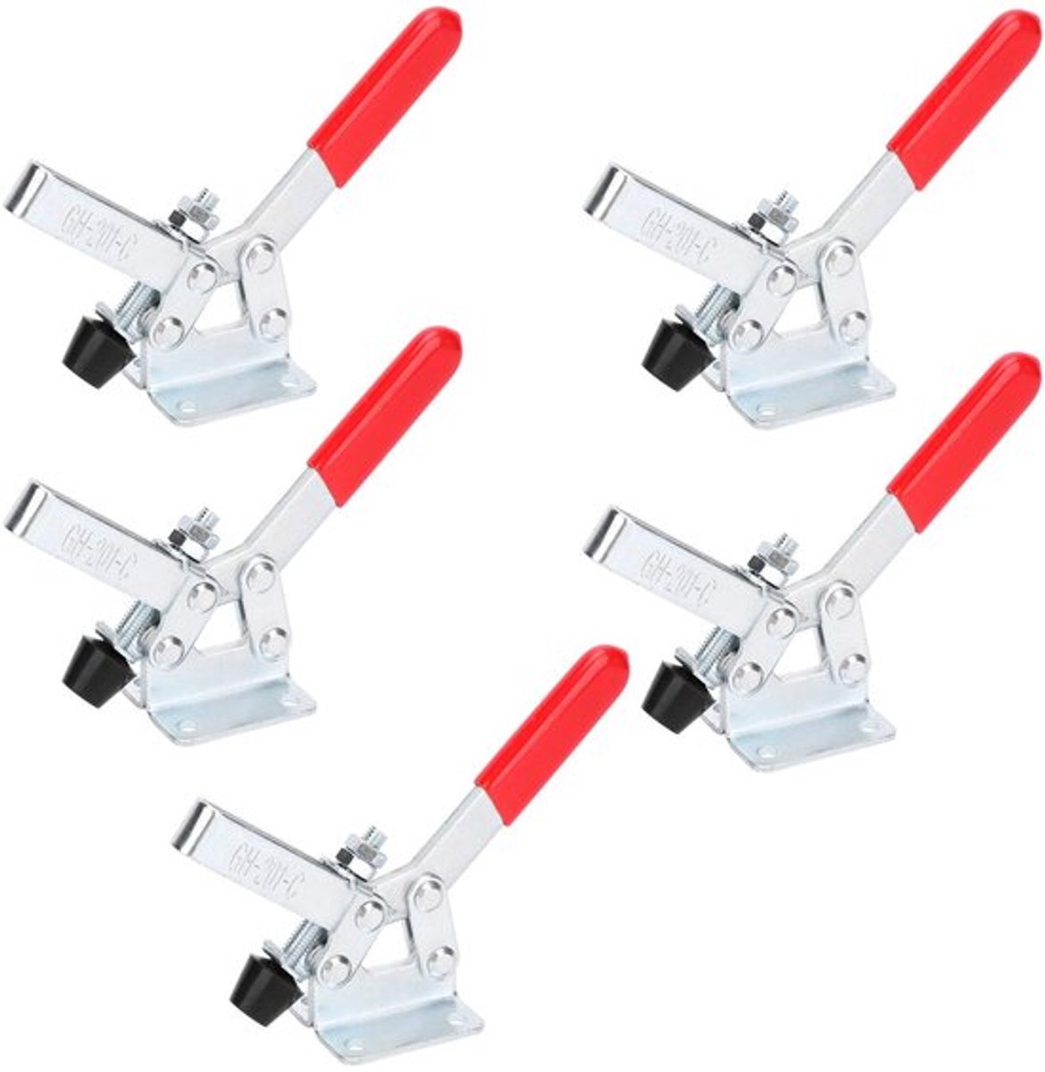 Store_7 - Snelspanklem - Toggle Clamp - Hoge klemming kracht - Rood