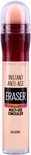 Maybelline Instant Anti-Age Eraser concealer in 00 Ivory. Met applicator.