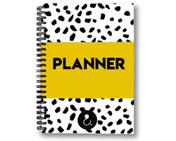 Studio Ins & Outs Planner A5 - Okergeel