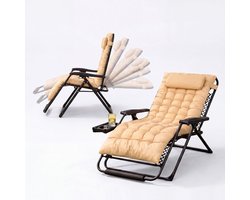 Top 10 tuinmeubelen en kussenaccessoires 2026: FlinQ Cloud Comfort Deluxe relaxstoelen, 2 stuks