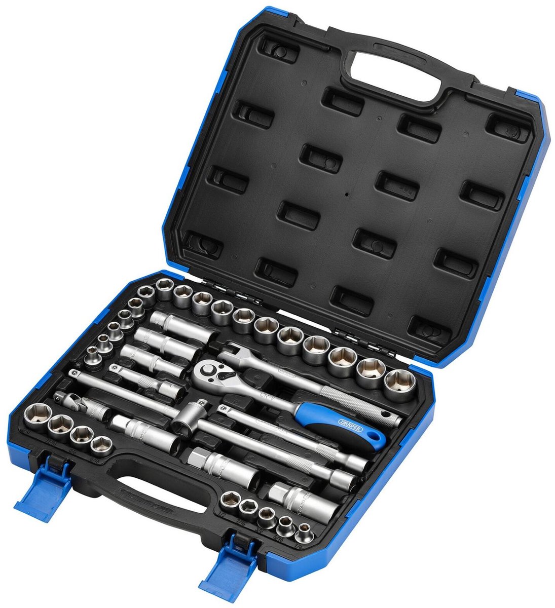 Draper 3/8" Doppenset inch + metrisch, 39-delig