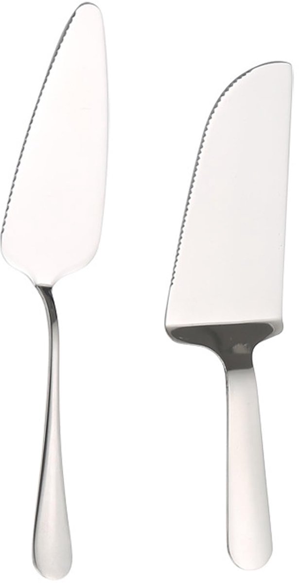 Taartschepset in verschillende designs, perfect voor nauwkeurig snijden en serveren van desserts, gebak en snacks, robuust voor professioneel en thuisgebruik