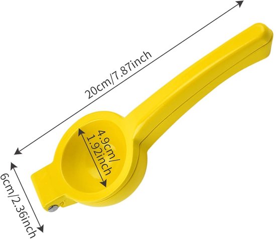 Citroenpers - Handmatig - Hoge kwaliteit - Keukenaccessoire — afbeelding 4