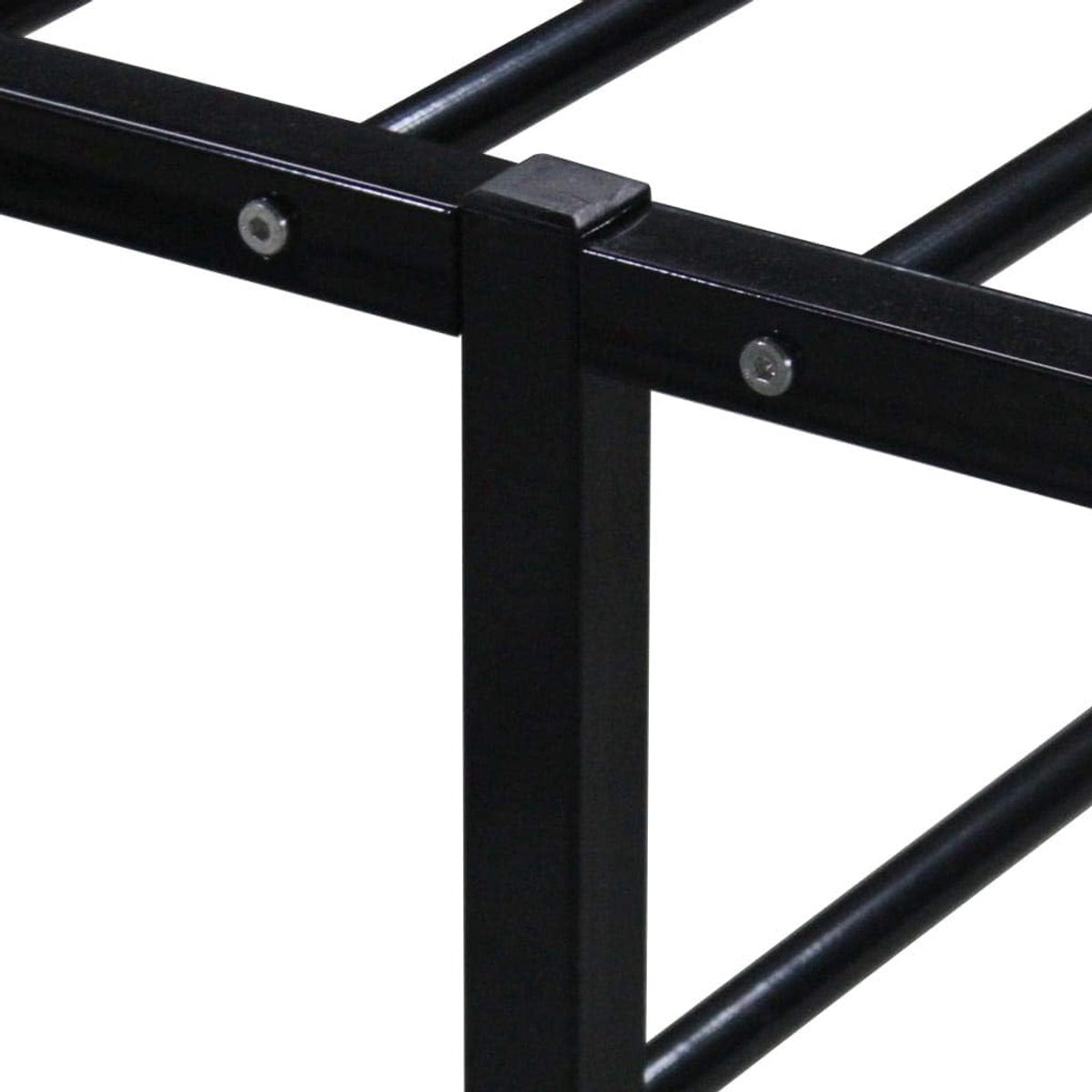 Metalen Bedbodem met Multiplex Latten, Slaapkamerplatform op Woonkamerplatform, Kinderen, Jongeren en Kleine Ruimtes, Ma (140x200cm)