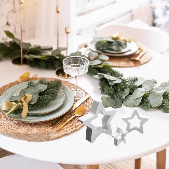 Gietvorm voor Kerstmis - Sterren, Kaarsvorm, Gipsvormen - Doe-Het-Zelf Kersthandwerk — afbeelding 3