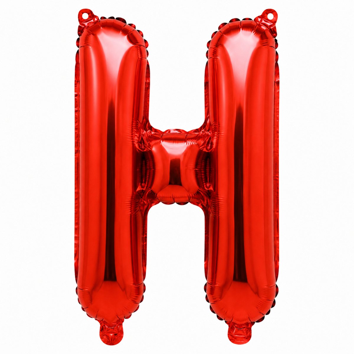 Fienosa Letterballon H Rood – 40 cm – Folieballon Letter H – Verjaardag Versiering – Feestdecoratie