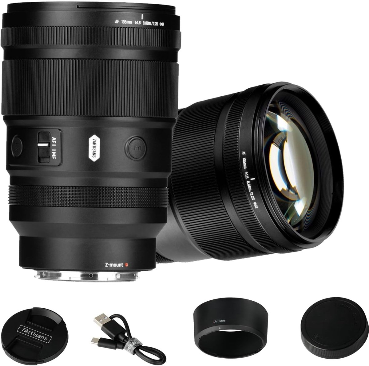 SolidKeus - 135mm F1.8 Telelens voor Nikon Z-mount