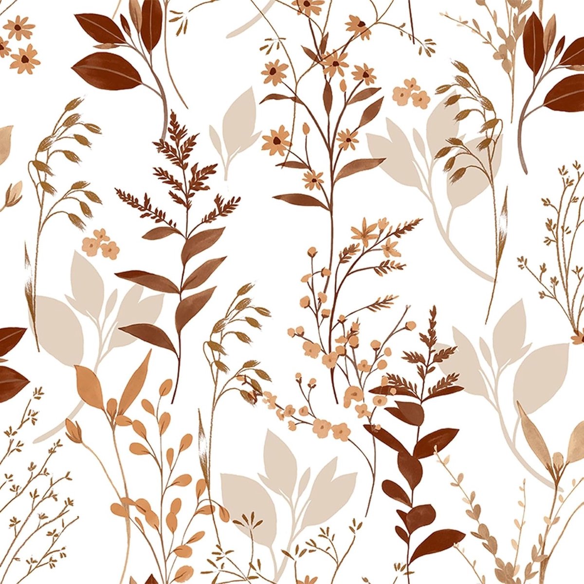 Wasdoek, afmetingen 140 x 140 cm, vlekwerend, botanisch tafelkleed, 100% Made in Spain, geen doordringen van vloeistoffen