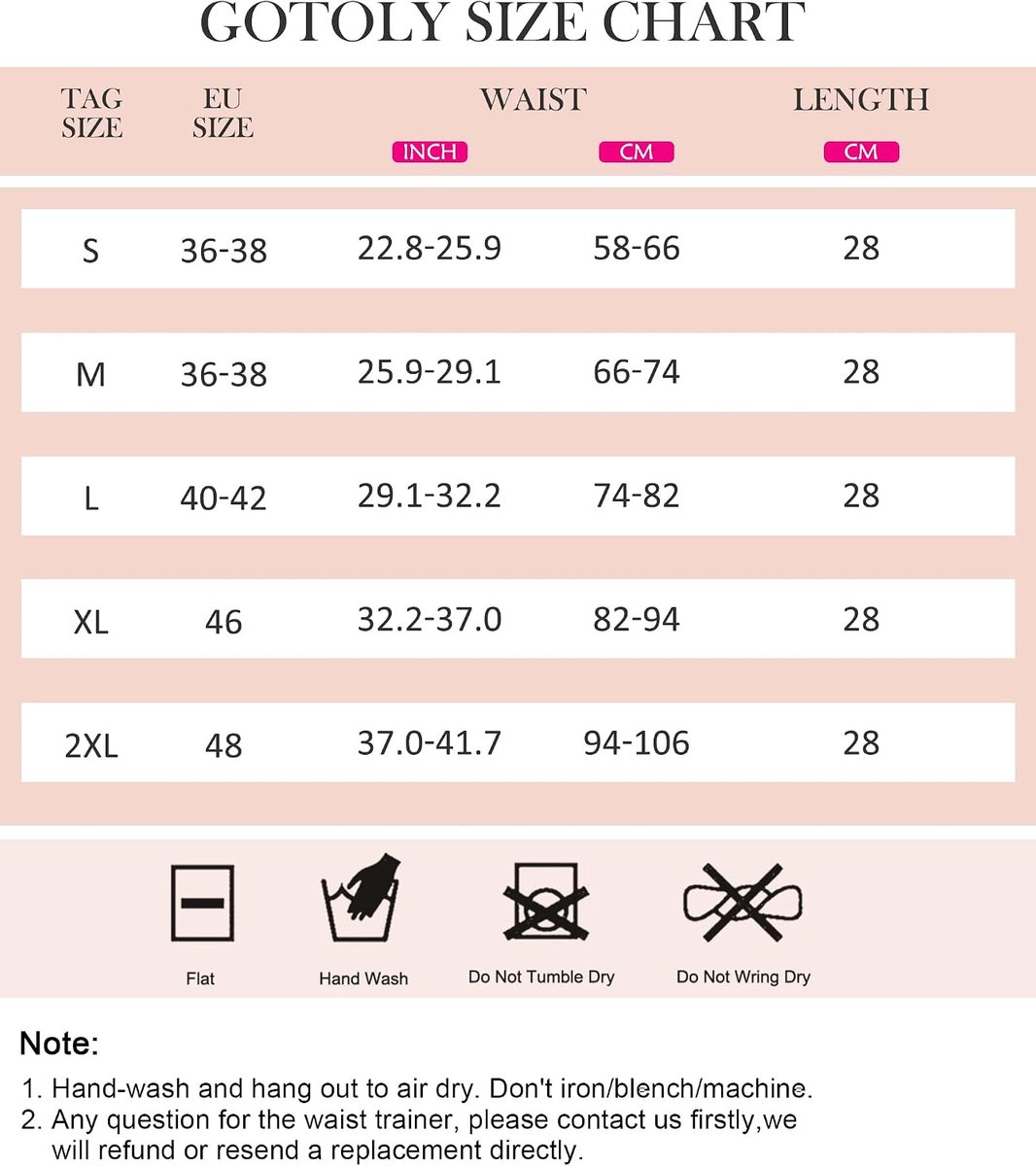 Afslankheidsgordel voor dames, tailletrainer, shapewear-korset, buikcontrole, Colombiaans korset