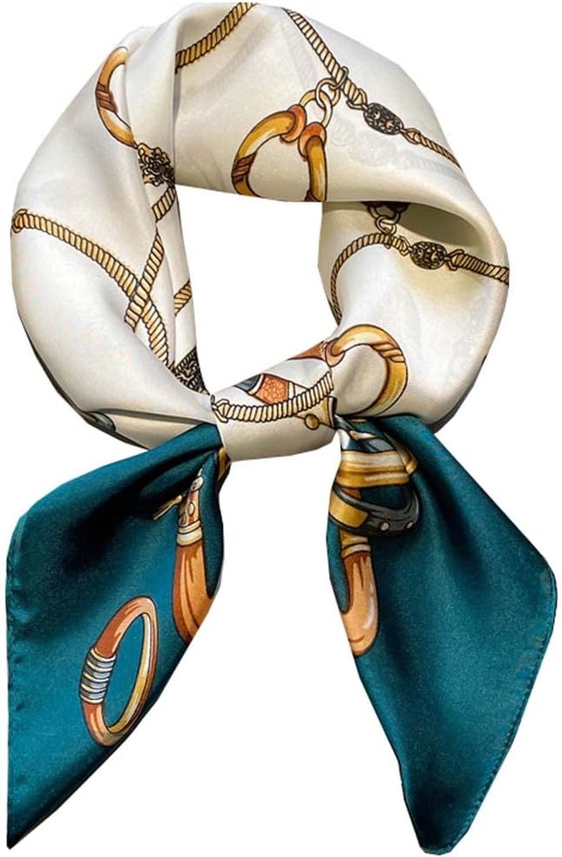 Sjaal voor dames lange sjaal voor vrouwen hoogwaardige zijden doek zijden sjaal - halsdoek en chiffon stola