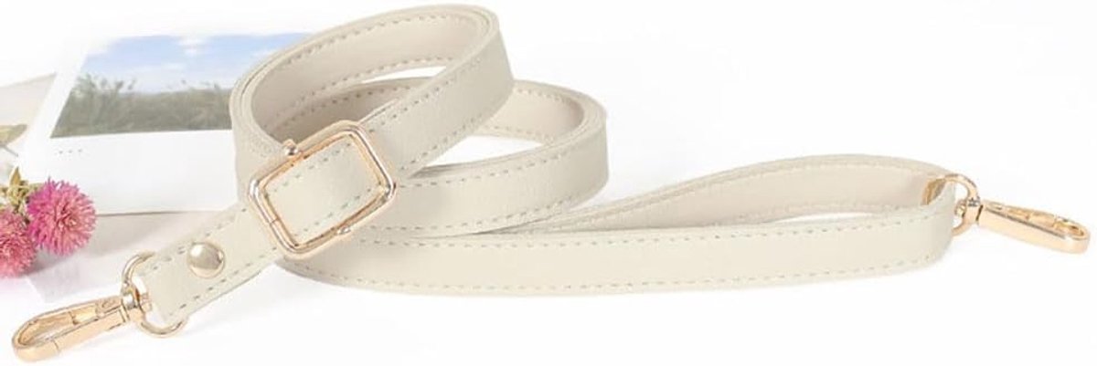1,5 cm brede schouderriem van PU-leer, vervangende schouderriem, verstelbare schouderriem, dunne tassenriem, 80-150 cm, riem voor dames, tassen, handtassen, portemonnee