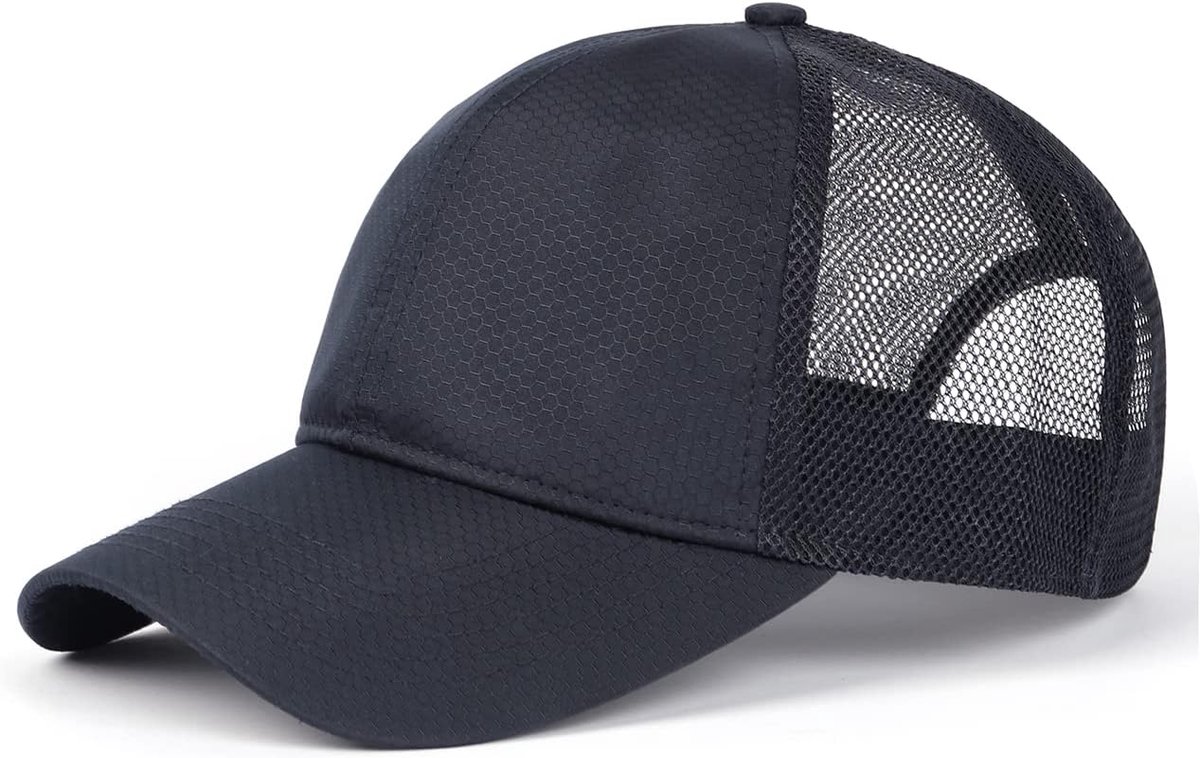 XX-Large Trucker Caps Hoeden voor Grote Hoofden Mesh Baseball Cap Oversized Sneldrogende Running Cap Lichtgewicht Sport Hoeden