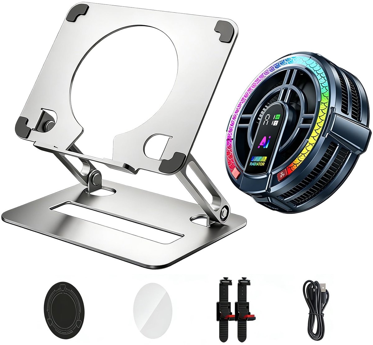 SolidKeus - Magnetische Tabletkoeler met 3 Koelmodi