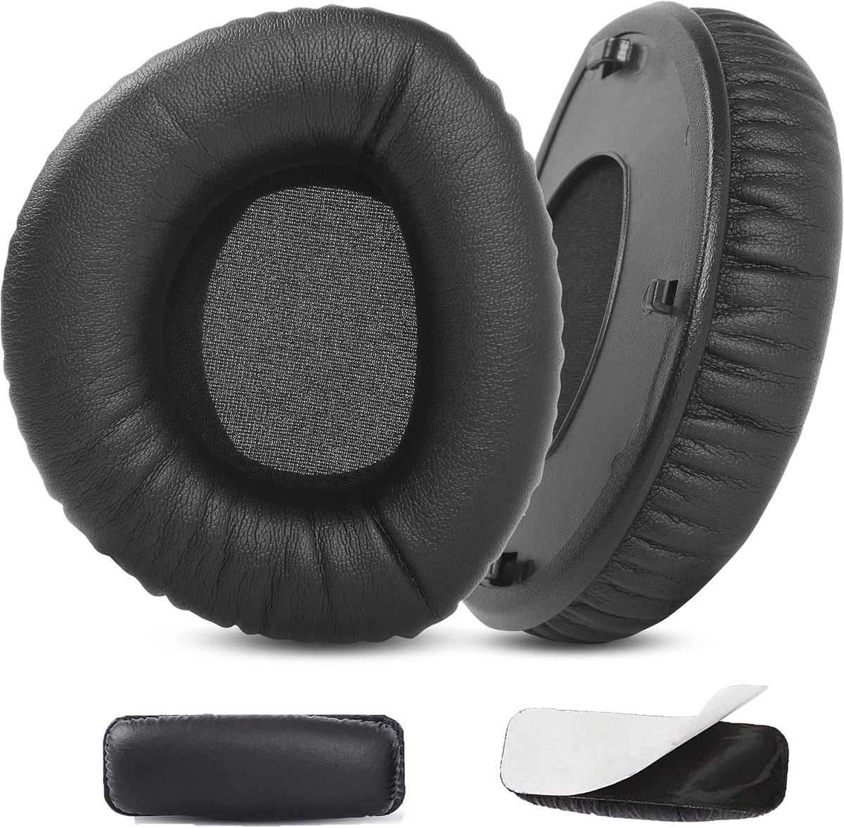 Oorkussens en Hoofdband kussen set Compatibel met Sennheiser HDR160/170/180 RS160/170/180 Wireless Hoofdtelefoon Oorkussens Vervanging met Proteïneleer