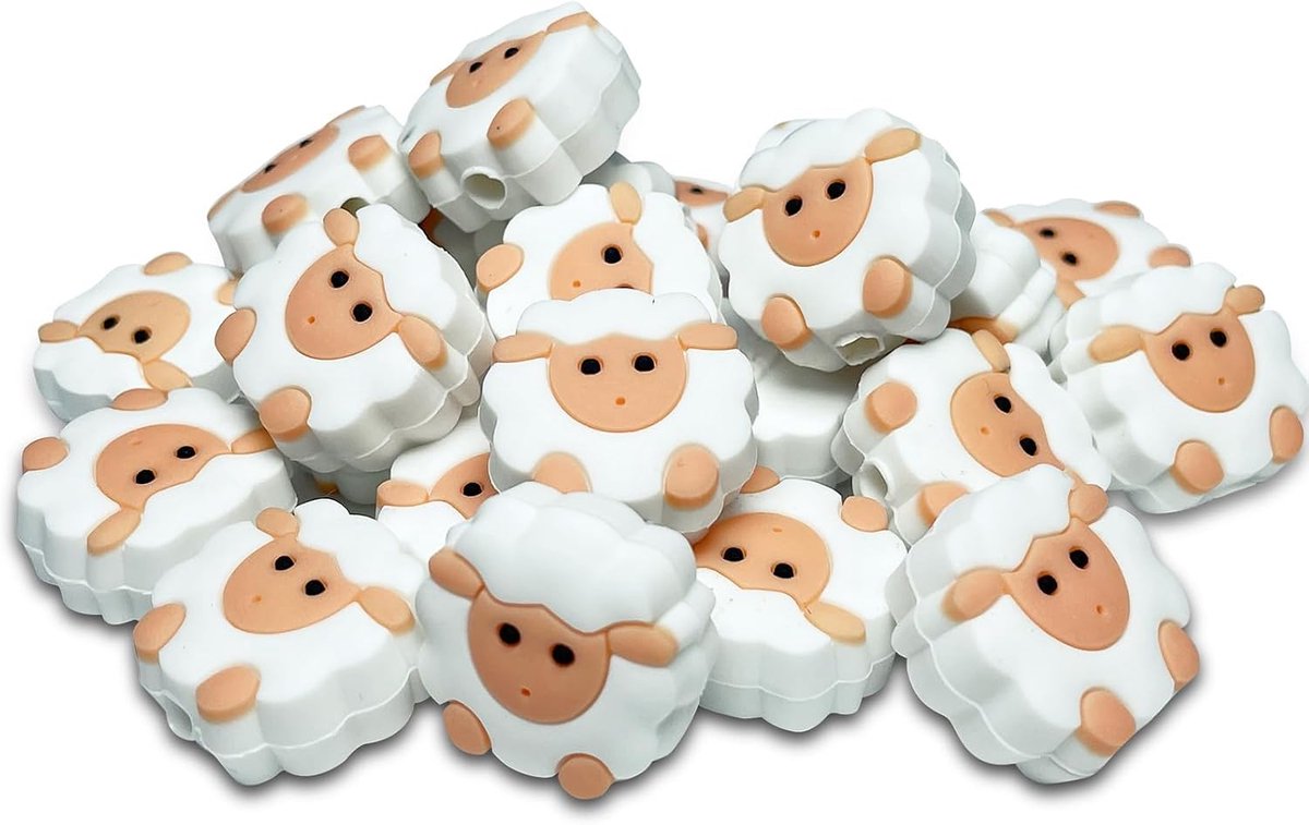 10 stuks breinaaldstoppers, breinaaldbeschermers, schattige (schaap)breiaccessoires, geschikt voor naalden van 6-9 (4,0-5,5 mm), breinaaldkappen, brei- en haakaccessoires