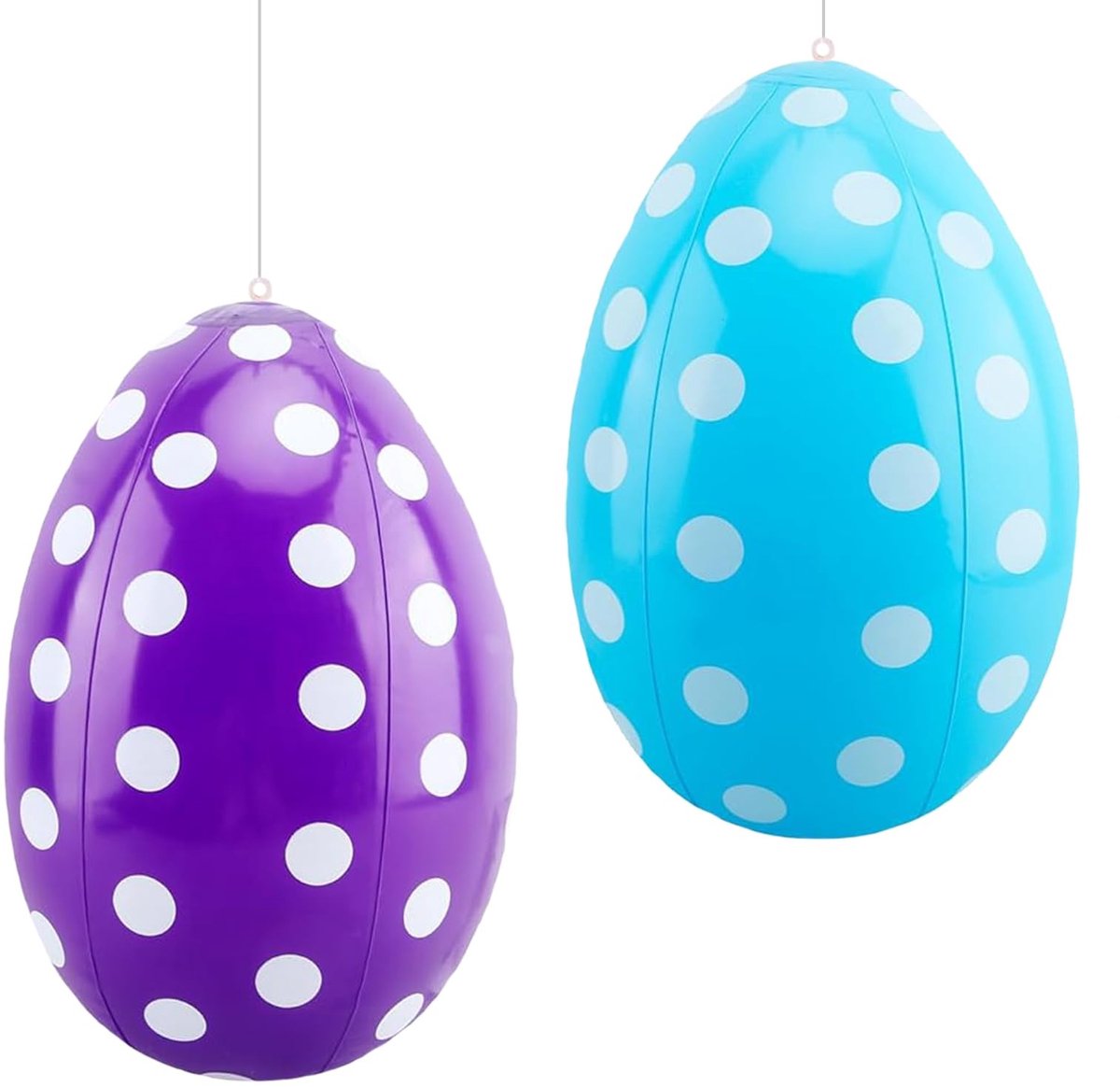 SolidKeus - Opblaasbare Paaseieren Set van 2 voor Buiten en Binnen Decoratie
