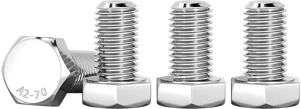 SolidKeus - RVS Zeskantschroeven M6 x 10mm - Set van 20 Stuks